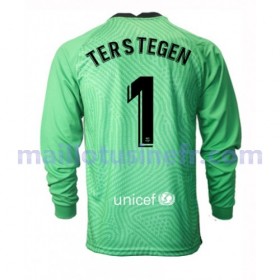 Maillot de Foot FC Barcelone Ter Stegen 1 Gardien 2020-21 Manches Longues V001